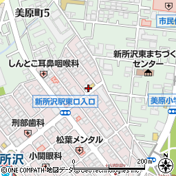 祥文堂書店　東口店周辺の地図