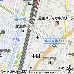千葉県松戸市中根35周辺の地図