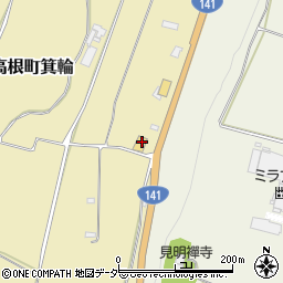 山梨県北杜市高根町箕輪3219周辺の地図