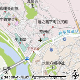 岐阜県下呂市湯之島781周辺の地図