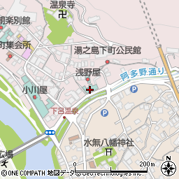 岐阜県下呂市湯之島758周辺の地図