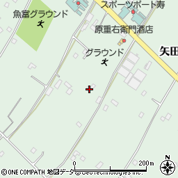 茨城県神栖市矢田部11804周辺の地図