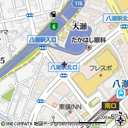 地建総業株式会社　八潮支店周辺の地図