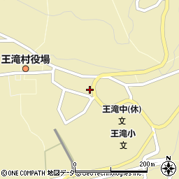 長野県木曽郡王滝村下条周辺の地図