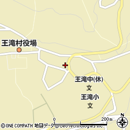 長野県王滝村（木曽郡）下条周辺の地図