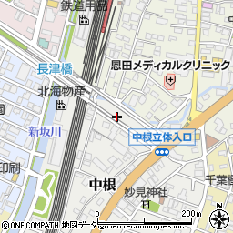 松戸市　自転車駐車場馬橋駅東口高架下自転車駐車場周辺の地図