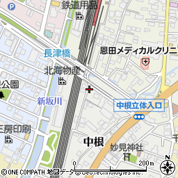 株式会社篠田工務店周辺の地図