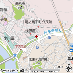 岐阜県下呂市湯之島757周辺の地図