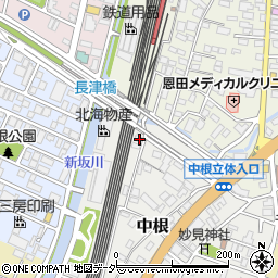 千葉県松戸市中根41周辺の地図