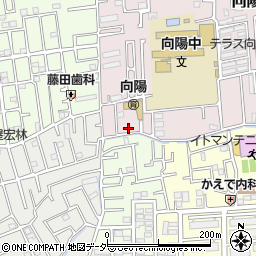 埼玉県所沢市向陽町2119周辺の地図