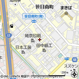 ヤナギ電気株式会社周辺の地図