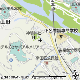 岐阜県下呂市幸田972周辺の地図