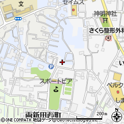 埼玉県草加市両新田東町2周辺の地図