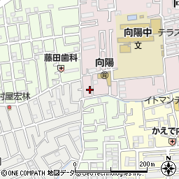 埼玉県所沢市向陽町2120-15周辺の地図