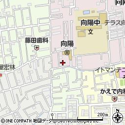 埼玉県所沢市向陽町2119-13周辺の地図