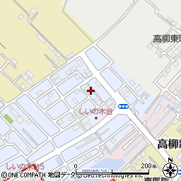 千葉県柏市しいの木台5丁目3-3周辺の地図