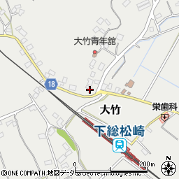 千葉県成田市大竹1124周辺の地図