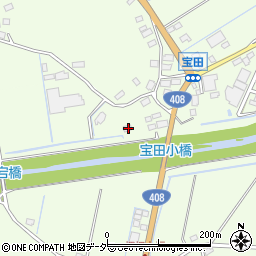 千葉県成田市宝田356周辺の地図