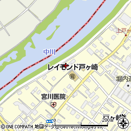 埼玉県三郷市戸ヶ崎2401周辺の地図