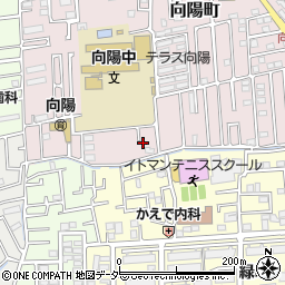 埼玉県所沢市向陽町2113周辺の地図