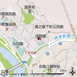 岐阜県下呂市湯之島746周辺の地図