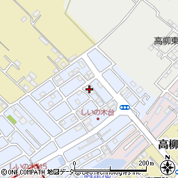 千葉県柏市しいの木台5丁目3-2周辺の地図