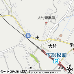 千葉県成田市大竹1128周辺の地図