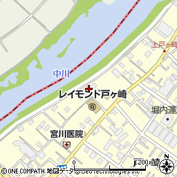 埼玉県三郷市戸ヶ崎2402周辺の地図