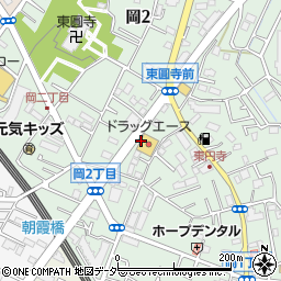 カーブス岡店周辺の地図