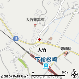 千葉県成田市大竹1121周辺の地図