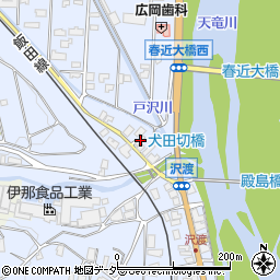 長野県伊那市西春近2989周辺の地図