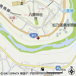 藤野新聞店古里サービスセンター周辺の地図