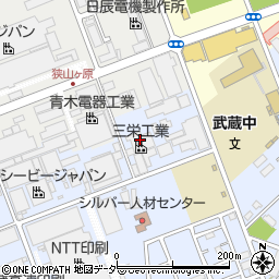 株式会社三栄工業周辺の地図