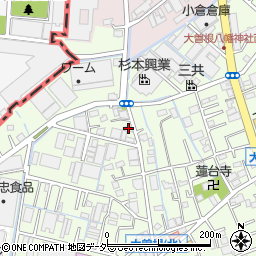 埼玉県八潮市大曽根400-2周辺の地図