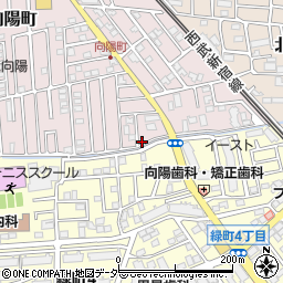 埼玉県所沢市向陽町2102-30周辺の地図