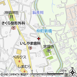 埼玉県草加市谷塚上町353-6周辺の地図