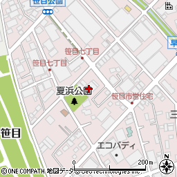 池口洋紙株式会社　戸田物流センター周辺の地図