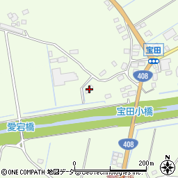 千葉県成田市宝田934-2周辺の地図