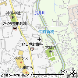 埼玉県草加市谷塚上町353-5周辺の地図