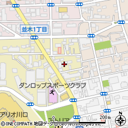 埼玉県川口市並木元町3周辺の地図