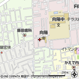 埼玉県所沢市向陽町2120-43周辺の地図