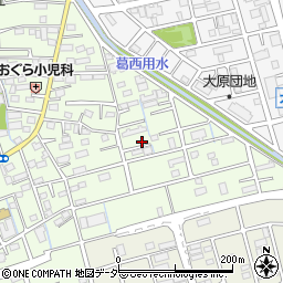 埼玉県八潮市大曽根120-8周辺の地図