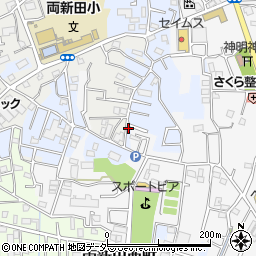 埼玉県草加市両新田東町6周辺の地図