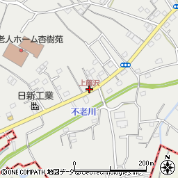 上藤沢周辺の地図