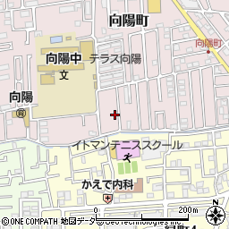 埼玉県所沢市向陽町2110-25周辺の地図