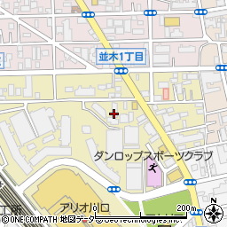 コスモ川口並木元町エグゼ周辺の地図