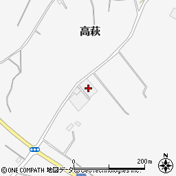 千葉県香取市高萩735-3周辺の地図
