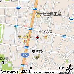 埼玉県川口市朝日周辺の地図