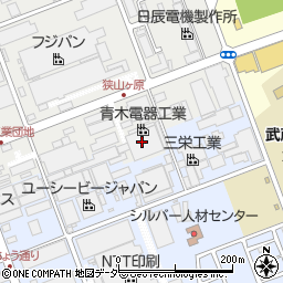 青木電器工業株式会社周辺の地図