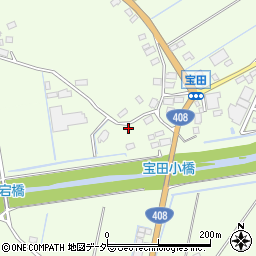 千葉県成田市宝田934-3周辺の地図
